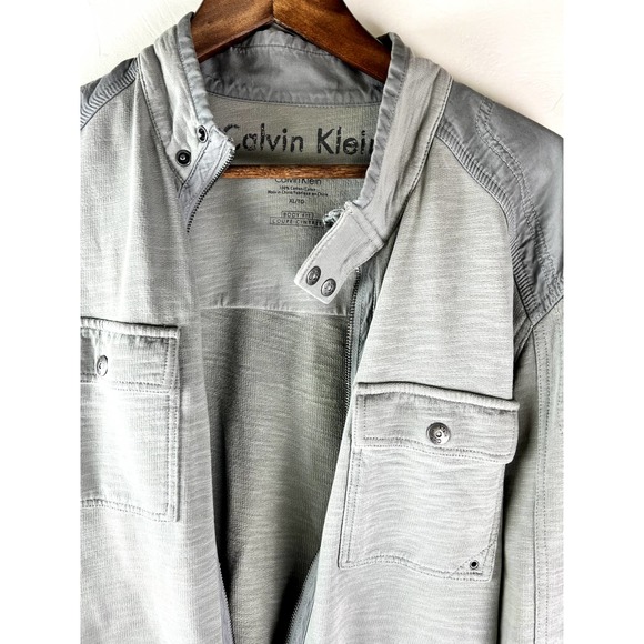 Mens Calvin Klein body fit lightweight jacket XL - Picture 2 of 7